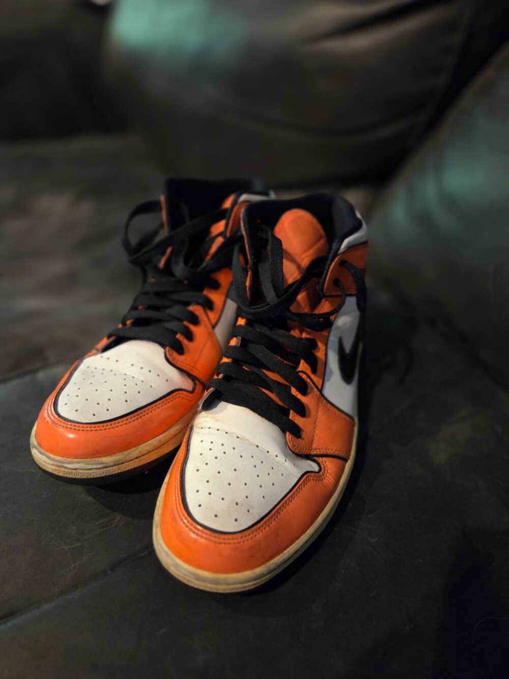 AIR JORDAN 1 MID SE ORANGE TURF dd6834-802